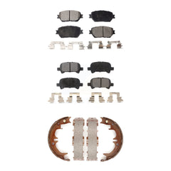 Transit Auto KFN-100689 Disc Brake Pad for 2002-2006 Toyota Camry - Front and Rear
