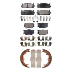 Transit Auto KFN-100691 Disc Brake Pad for 2007-2012 Toyota Avalon, Lexus ES350, Toyota Camry - Front and Rear