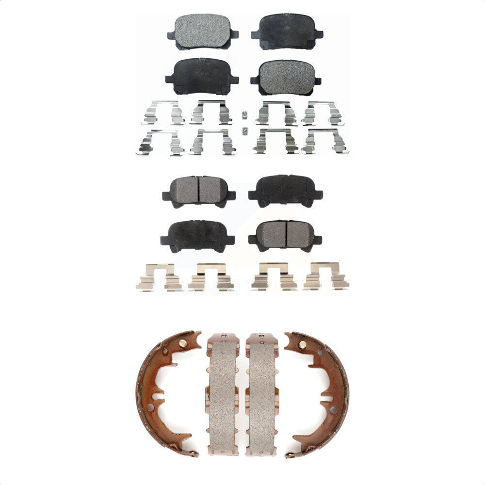 Transit Auto KFN-100693 Disc Brake Pad for 1999-2004 Toyota Solara, Toyota Avalon, Toyota Camry - Front and Rear