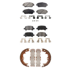 Transit Auto KFN-100694 Disc Brake Pad for 2004-2008 Toyota Avalon, Toyota Camry, Toyota Solara - Front and Rear
