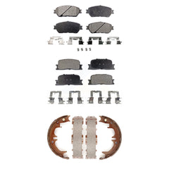 Transit Auto KFN-100696 Disc Brake Pad for 2002-2006 Toyota Camry, Lexus ES330, Lexus ES300 - Front and Rear