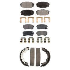 Transit Auto KFN-100697 Disc Brake Pad for 2010-2013 Kia Forte, Kia Forte Koup - Front and Rear