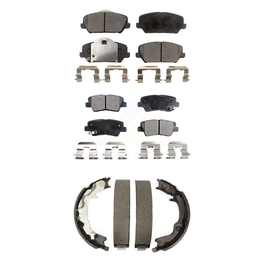 Transit Auto KFN-100699 Disc Brake Pad for 2014 Kia Forte Koup - Front and Rear