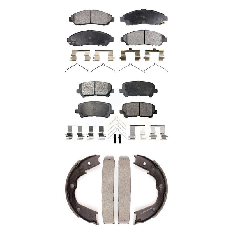 Transit Auto KFN-100701 Disc Brake Pad for 2007-2015 Acura ZDX, Honda Pilot, Acura MDX - Front and Rear