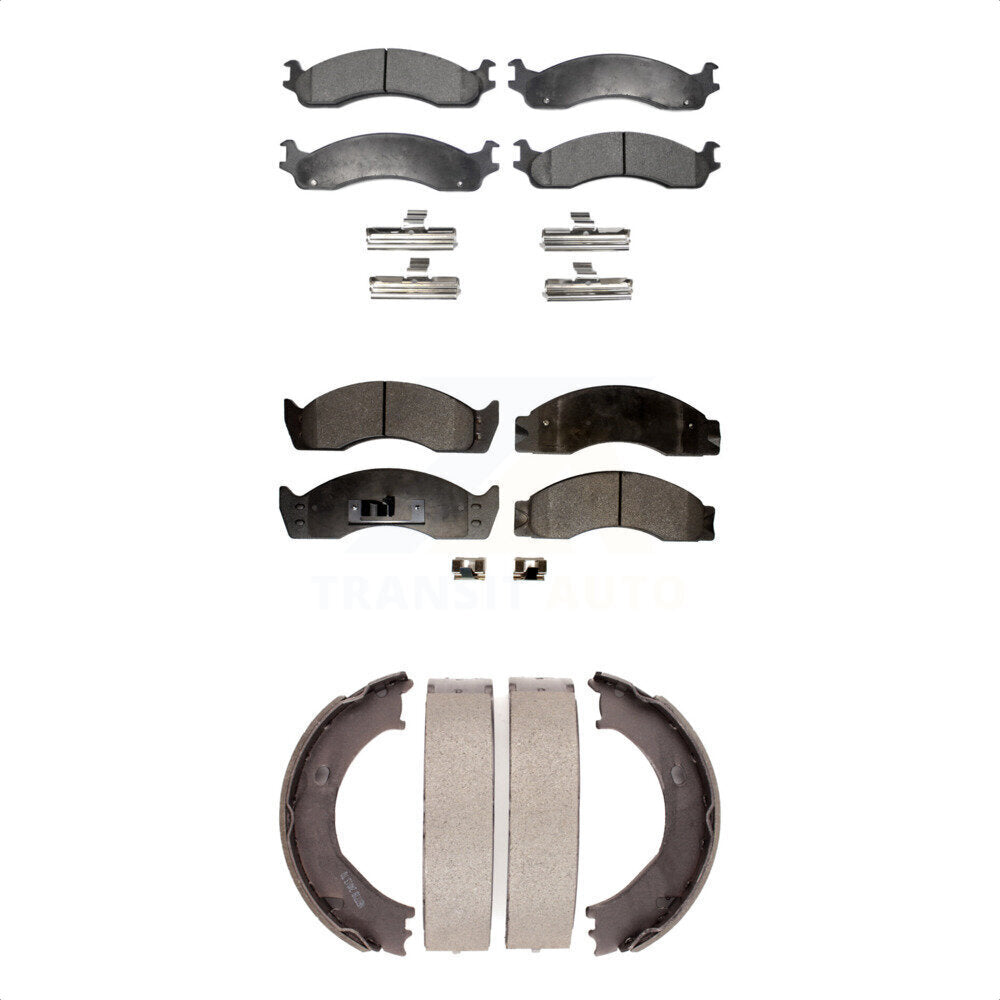 Transit Auto KFN-100704 Disc Brake Pad for 2003-2006 Ford E-450 Super Duty - Front and Rear