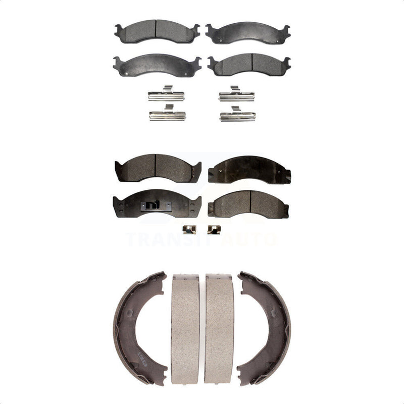 Transit Auto KFN-100704 Disc Brake Pad for 2003-2006 Ford E-450 Super Duty - Front and Rear