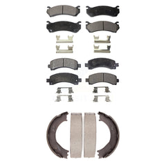 Transit Auto KFN-100706 Disc Brake Pad for 2003-2005 Chevrolet Express 2500, GMC Savana 2500 - Front and Rear
