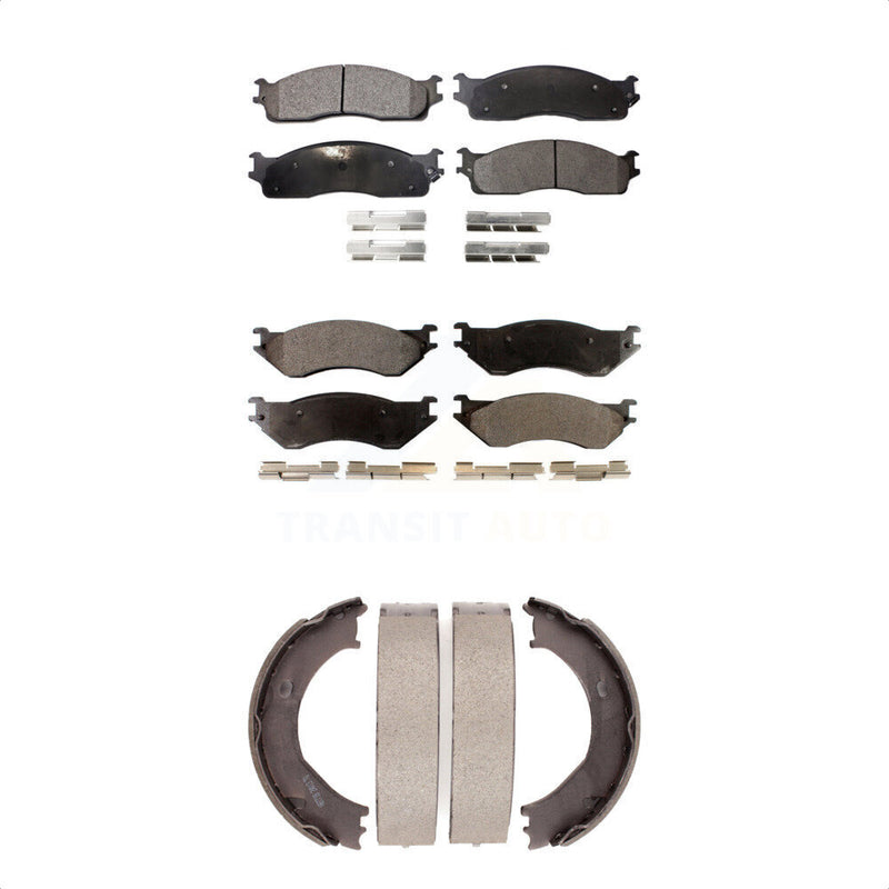 Transit Auto KFN-100708 Disc Brake Pad for 2003-2005 Dodge Ram 2500, Dodge Ram 3500 - Front and Rear