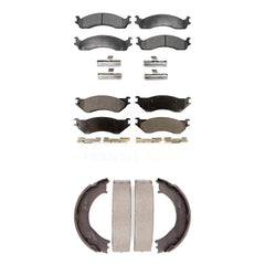 Transit Auto KFN-100710 Disc Brake Pad for 2001-2002 Dodge Ram 2500, Dodge Ram 3500 - Front and Rear