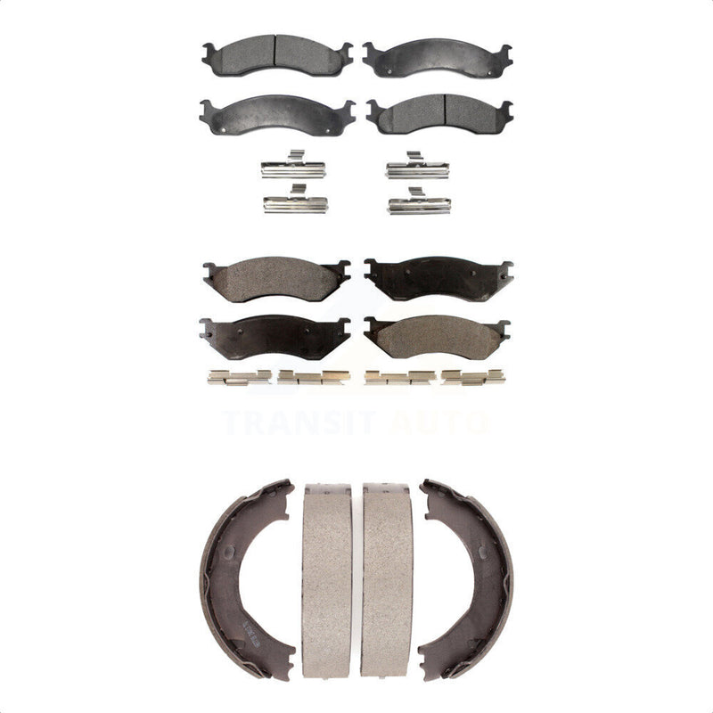 Transit Auto KFN-100710 Disc Brake Pad for 2001-2002 Dodge Ram 2500, Dodge Ram 3500 - Front and Rear