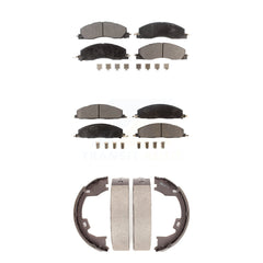 Transit Auto KFN-100713 Disc Brake Pad for 2009-2018 Ram 1500, Ram 2500 and More - Front and Rear