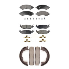 Transit Auto KFN-100714 Disc Brake Pad for 2007-2021 Ram 1500 Classic, Ram 1500 and More - Front and Rear