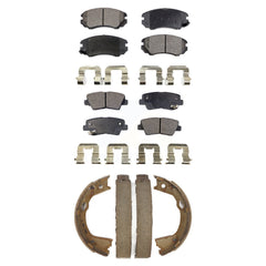 Transit Auto KFN-100721 Disc Brake Pad for 2010-2011 Hyundai Azera - Front and Rear