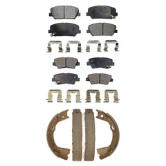Transit Auto KFN-100723 Disc Brake Pad for 2011-2013 Kia Optima - Front and Rear