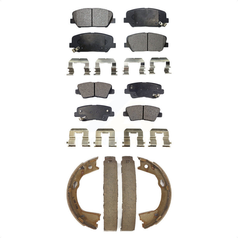 Transit Auto KFN-100723 Disc Brake Pad for 2011-2013 Kia Optima - Front and Rear