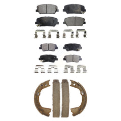 Transit Auto KFN-100724 Disc Brake Pad for 2013 Kia Optima - Front and Rear