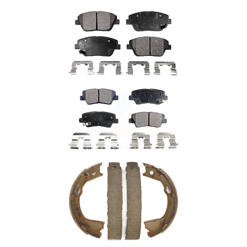 Transit Auto KFN-100725 Disc Brake Pad for 2013-2016 Kia Optima - Front and Rear