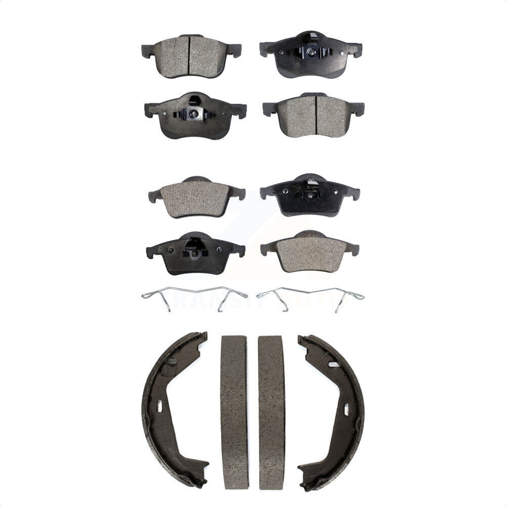 Transit Auto KFN-100729 Disc Brake Pad for 1999-2006 Volvo XC70, Volvo S80 - Front and Rear