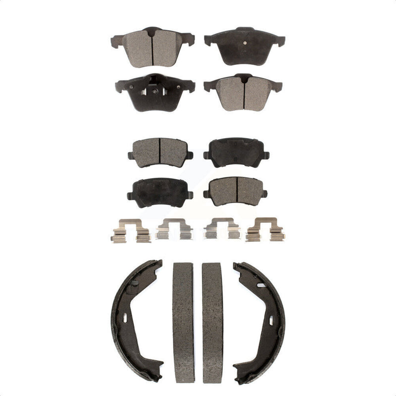 Transit Auto KFN-100731 Disc Brake Pad for 2007-2009 Volvo S80 - Front and Rear