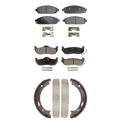 Transit Auto KFN-100732 Disc Brake Pad for 2005-2010 Jeep Grand Cherokee, Jeep Commander - Front and Rear