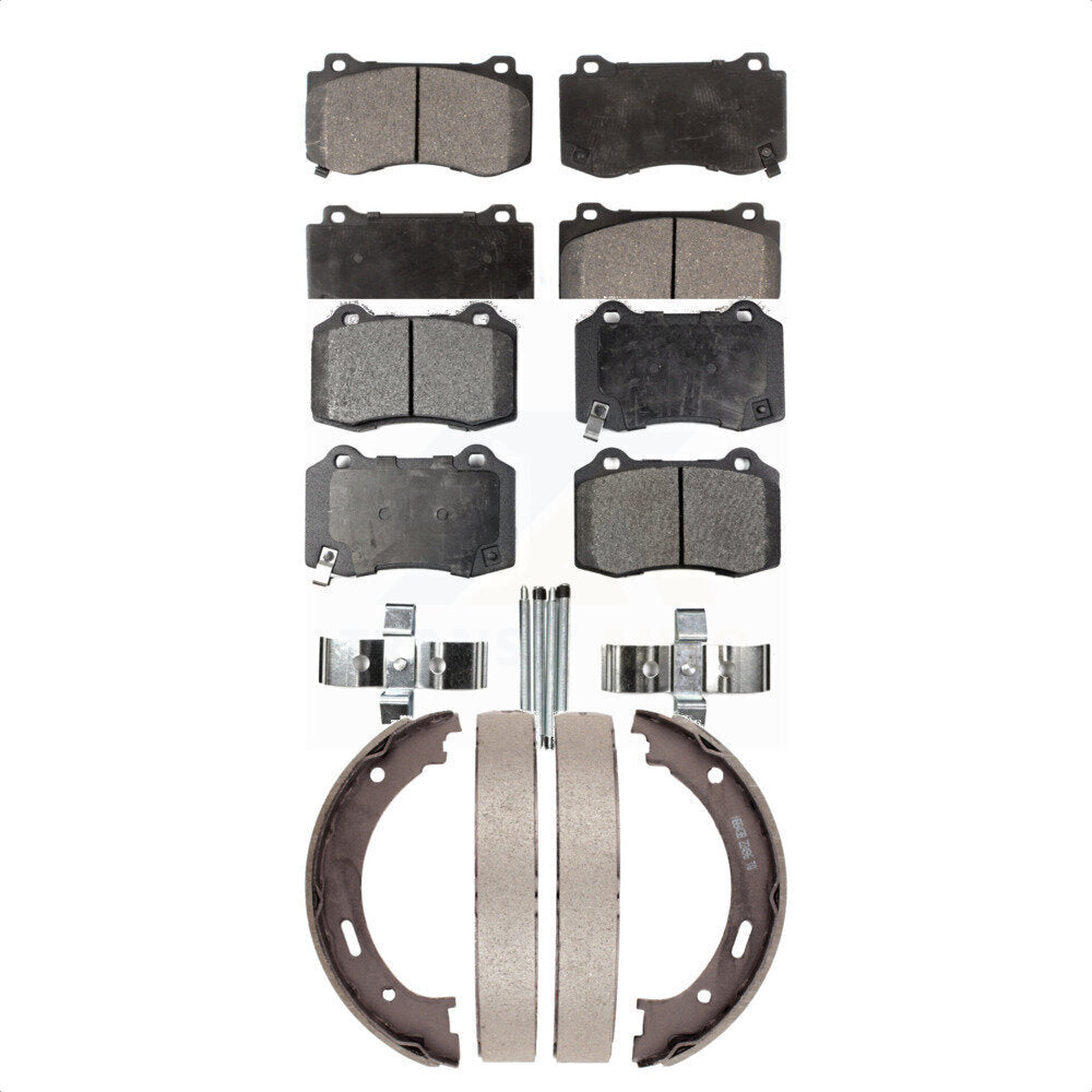Transit Auto KFN-100733 Disc Brake Pad for 2006-2010 Jeep Grand Cherokee - Front and Rear