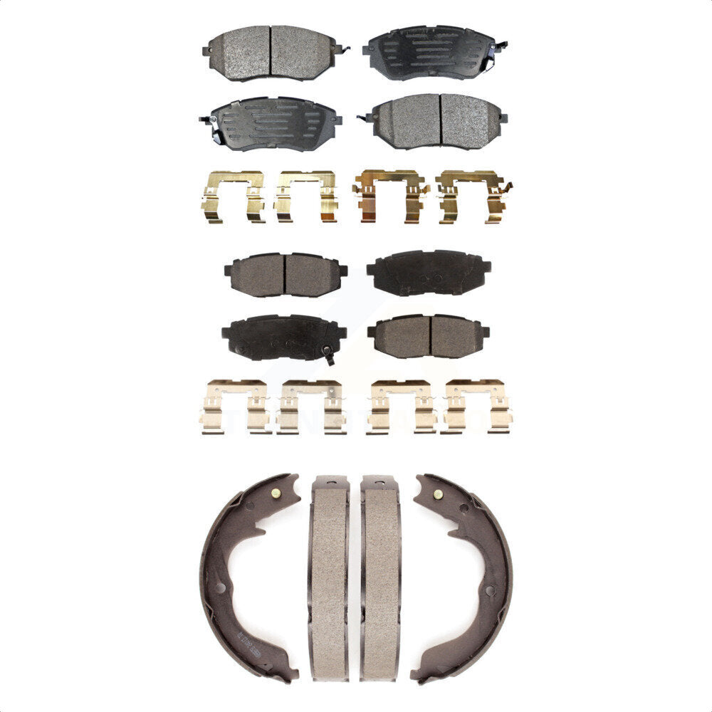 Transit Auto KFN-100735 Disc Brake Pad for 2010-2012 Subaru Legacy, Subaru Outback - Front and Rear
