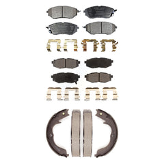Transit Auto KFN-100735 Disc Brake Pad for 2010-2012 Subaru Legacy, Subaru Outback - Front and Rear