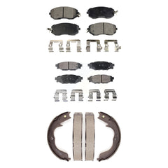 Transit Auto KFN-100737 Disc Brake Pad for 2010-2014 Subaru Impreza, Subaru Forester - Front and Rear