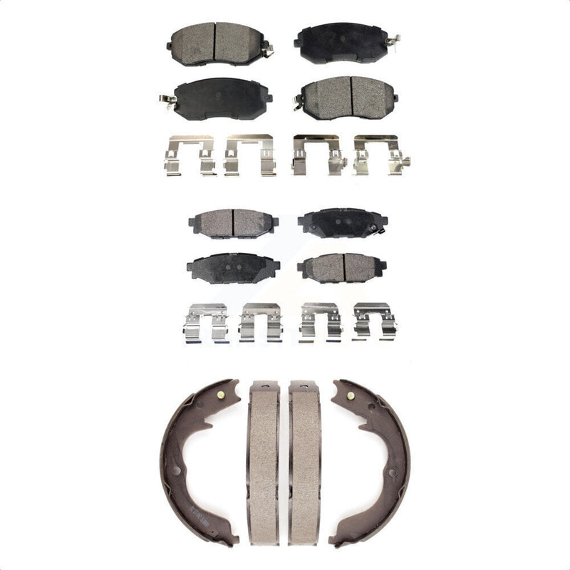 Transit Auto KFN-100737 Disc Brake Pad for 2010-2014 Subaru Impreza, Subaru Forester - Front and Rear