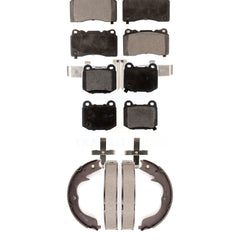 Transit Auto KFN-100740 Disc Brake Pad for 2009-2014 Subaru Impreza - Front and Rear