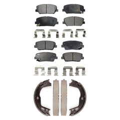 Transit Auto KFN-100745 Disc Brake Pad for 2010-2016 Hyundai Genesis Coupe - Front and Rear