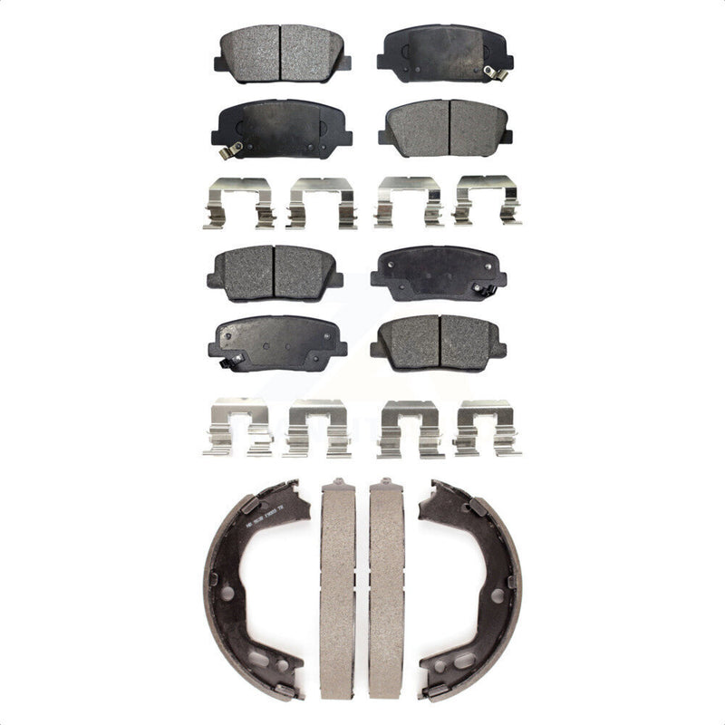 Transit Auto KFN-100745 Disc Brake Pad for 2010-2016 Hyundai Genesis Coupe - Front and Rear