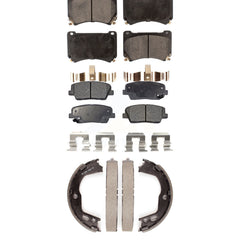 Transit Auto KFN-100749 Disc Brake Pad for 2009-2011 Hyundai Equus, Hyundai Genesis - Front and Rear