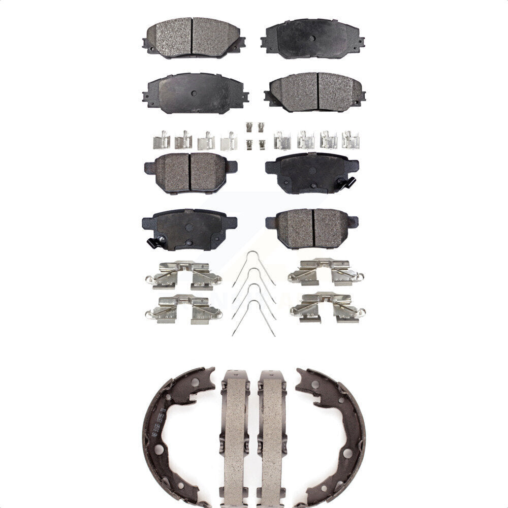 Transit Auto KFN-100753 Disc Brake Pad for 2009-2013 Toyota Matrix, Pontiac Vibe - Front and Rear