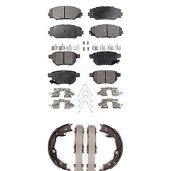 Transit Auto KFN-100753 Disc Brake Pad for 2009-2013 Toyota Matrix, Pontiac Vibe - Front and Rear