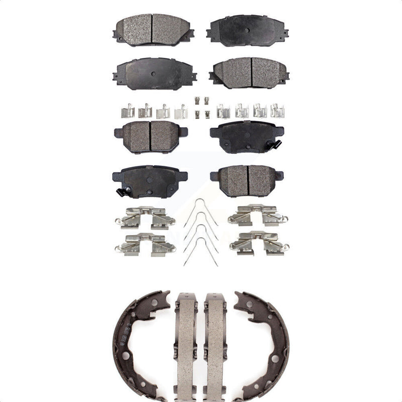 Transit Auto KFN-100753 Disc Brake Pad for 2009-2013 Toyota Matrix, Pontiac Vibe - Front and Rear