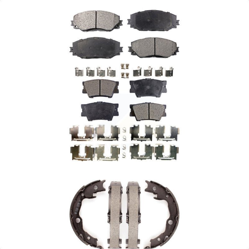 Transit Auto KFN-100754 Disc Brake Pad for 2006-2018 Toyota RAV4, Lexus HS250h - Front and Rear