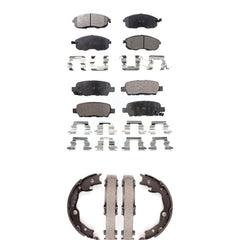 Transit Auto KFN-100755 Disc Brake Pad for 2007-2019 Nissan Juke, Nissan Sentra - Front and Rear