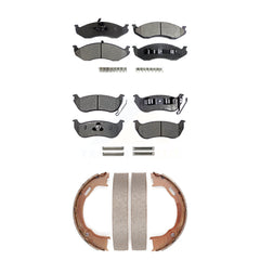 Transit Auto KFN-100762 Disc Brake Pad for 2003-2006 Jeep TJ, Jeep Wrangler - Front and Rear
