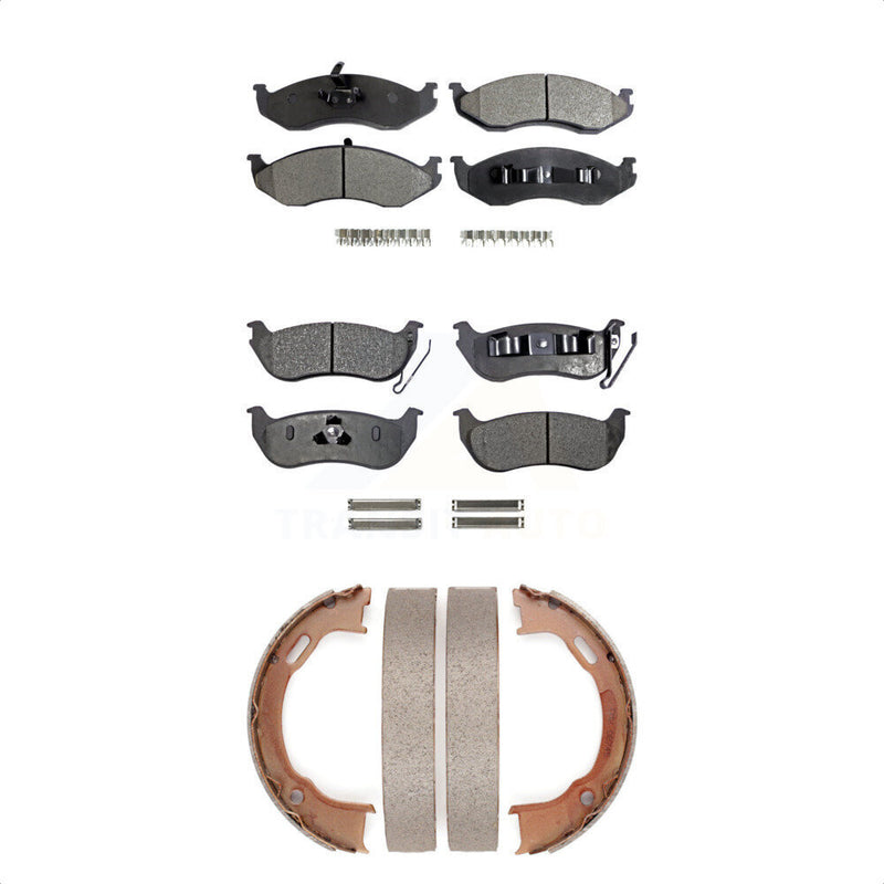 Transit Auto KFN-100762 Disc Brake Pad for 2003-2006 Jeep TJ, Jeep Wrangler - Front and Rear