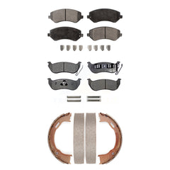 Transit Auto KFN-100763 Disc Brake Pad for 2003-2007 Jeep Liberty - Front and Rear