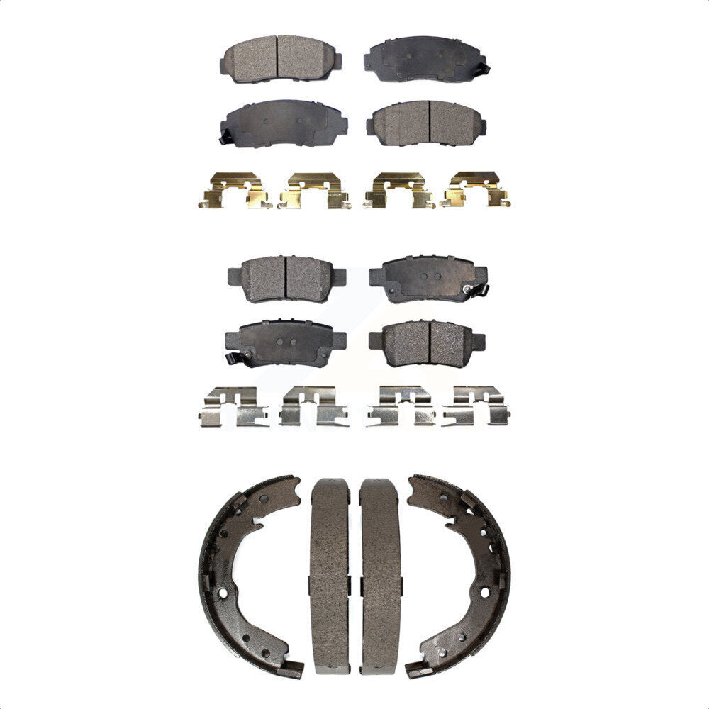 Transit Auto KFN-100767 Disc Brake Pad for 2005-2010 Honda Odyssey - Front and Rear