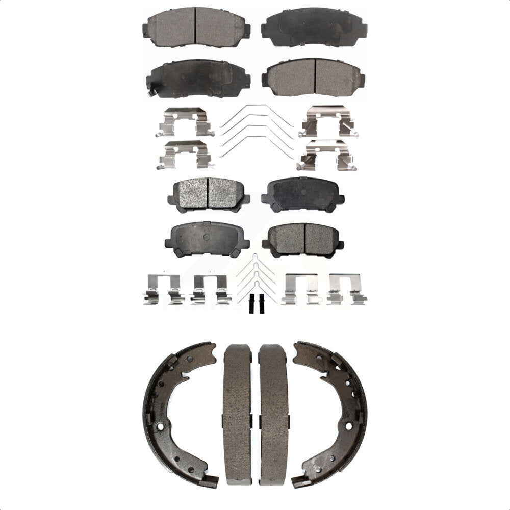 Transit Auto KFN-100768 Disc Brake Pad for 2011-2017 Honda Odyssey - Front and Rear
