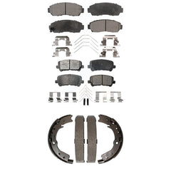 Transit Auto KFN-100768 Disc Brake Pad for 2011-2017 Honda Odyssey - Front and Rear