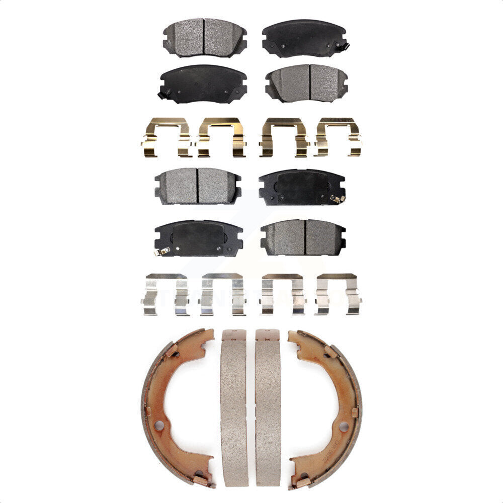 Transit Auto KFN-100770 Disc Brake Pad for 2010-2017 GMC Terrain, Chevrolet Equinox - Front and Rear