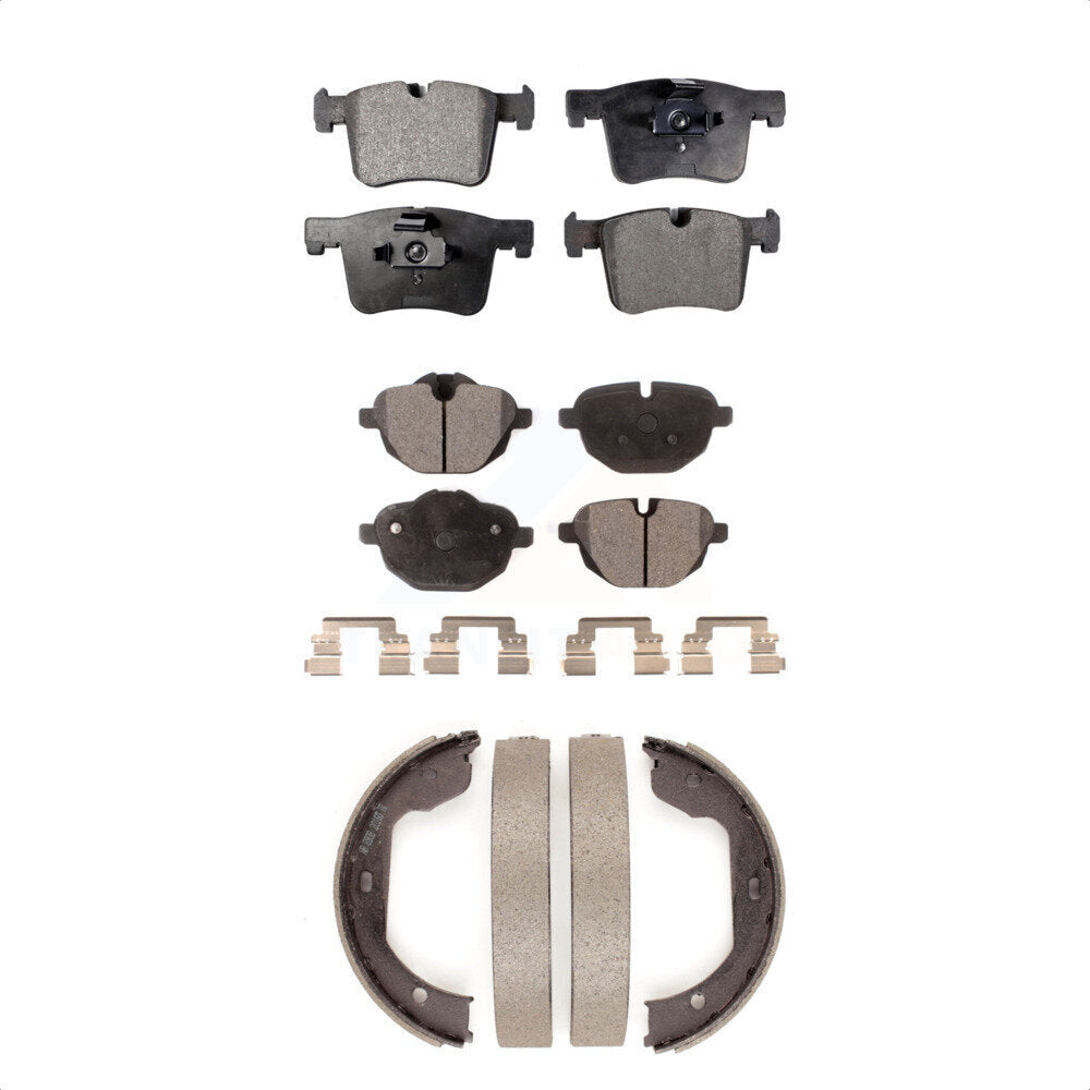 Transit Auto KFN-100780 Disc Brake Pad for 2011 BMW X3 - Front and Rear