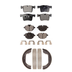 Transit Auto KFN-100780 Disc Brake Pad for 2011 BMW X3 - Front and Rear