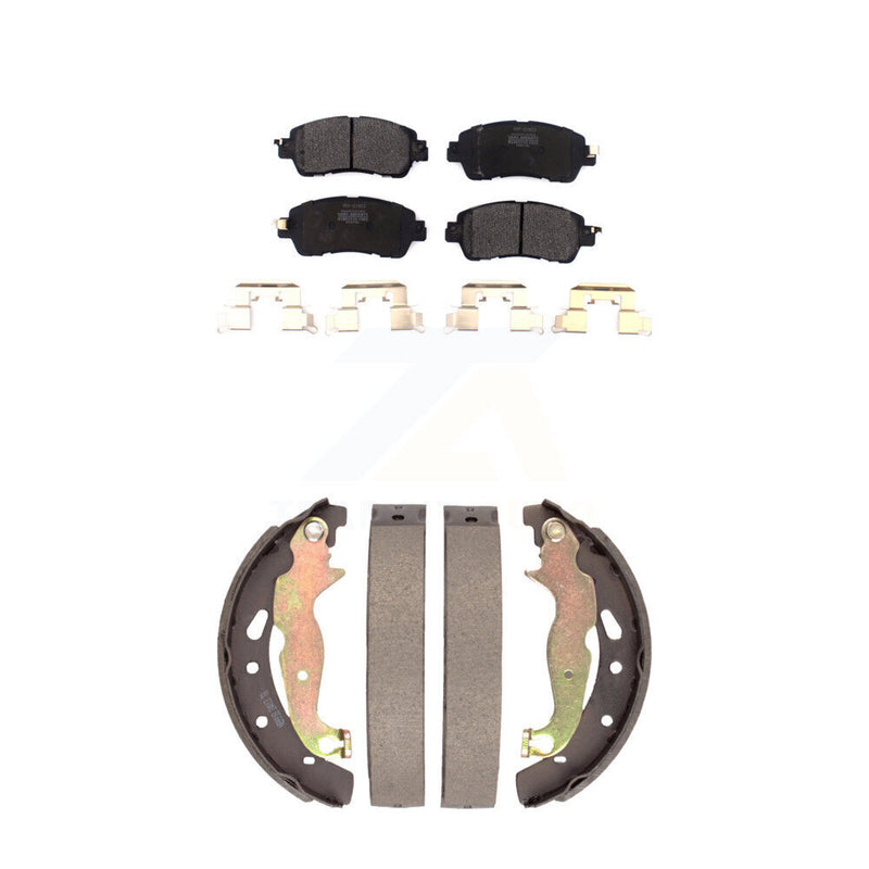 Transit Auto KFN-100782 Disc Brake Pad for 2016-2020 Toyota Yaris, Toyota Yaris iA, Scion iA - Front and Rear