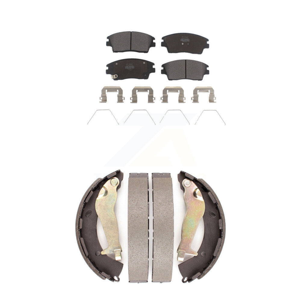 Transit Auto KFN-100784 Disc Brake Pad for 2017-2020 Hyundai Elantra - Front and Rear