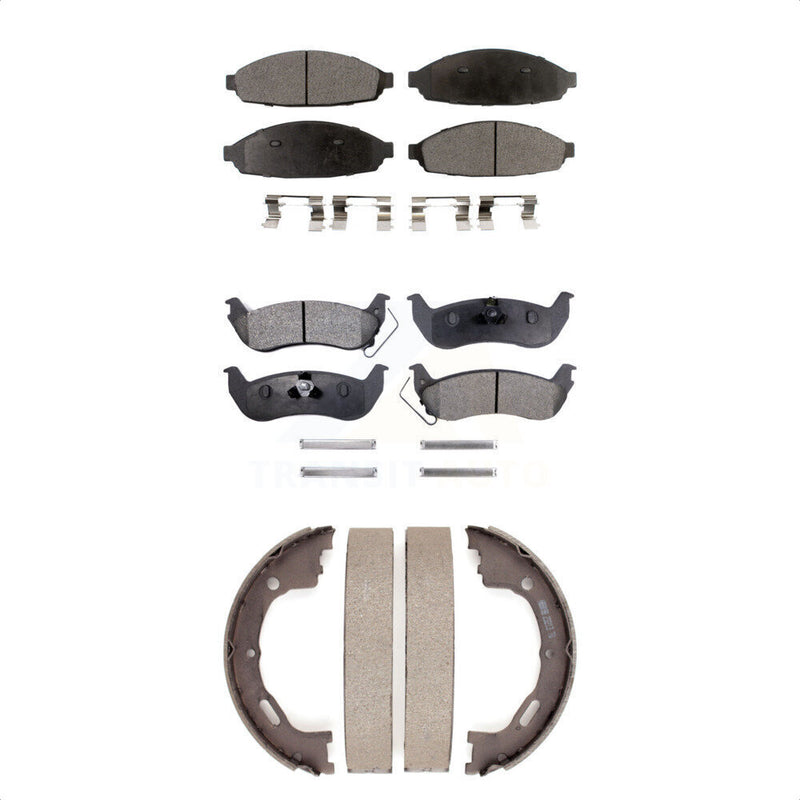 Transit Auto KFN-100795 Disc Brake Pad for 2003-2004 Ford Crown Victoria, Mercury Grand Marquis, Mercury Marauder - Front and Rear